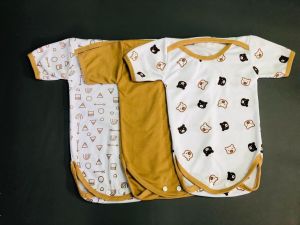 3 set jumper bayi lucu perlengkapan bayi lariran