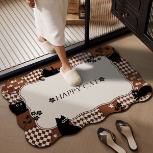 Thảm Tắm Cute Chống Trượt Thấm Hút Bằng Đất Kích