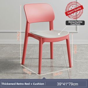Ergonomic Modern Nordic Dining Chair