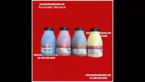 Bộ 4 lọ mực nạp cho máy in Laser mầu Canon và HP ( Siêu mịn/ chất  lượng cao )