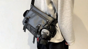 ACE🖤READY STOCK🖤Waterproof Men Chest Bag Mens Shoulder Bags Waterproof Nylon Pouch Crossbody Body Blet bag Waterproof Sling Backpack Side Bag for Motorcycle 2023122103