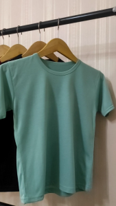 Kaos polos anak laki-laki dan perempuan 2-12 tahun warna cerah murah