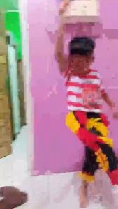 Setelan Anak Laki Laki Baju Reog Ponorogo usia 1 -10 tahun Jaranan Kuda Lumping Celana Barongan Bujang Ganong