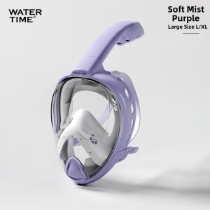 WATERTIME | Adult Near-sighted Full Face Snorkel Mask