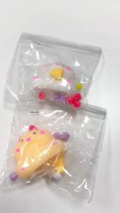 Ivorybaby Mainan Squishy Hamster Anak Pinch Soft Mouse Cheese