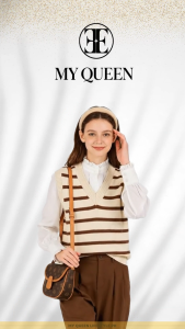 My Queen The Lunette Saddle Crossbody Bag for Women