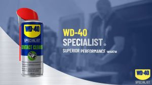 WD-40 SPECIALIST สเปรย์ล้างหน้าสัมผัสทางไฟฟ้า (Contact Cleaner) ขนาด 200 มิลลิลิตร ทําความสะอาดคราบน้ํามัน เขม่า แห้งเร็ว
