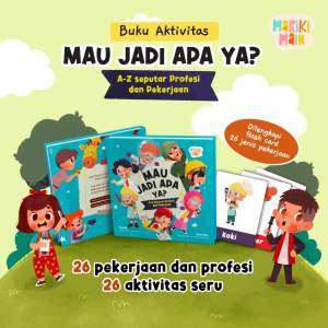 Buku Aktivitas Anak | Mau Jadi Apa Ya?