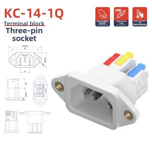 kuicc | Double Fuse Triple Outlet Wall Socket 10A