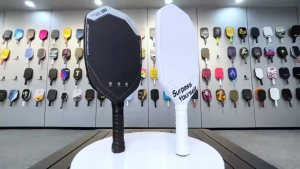 TIMPARC JSRG-5301 Carbon Fiber T700 Pickleball Paddle 16MM Thermoformed Long Handle and Large Sweet Spot Pickleball Racket