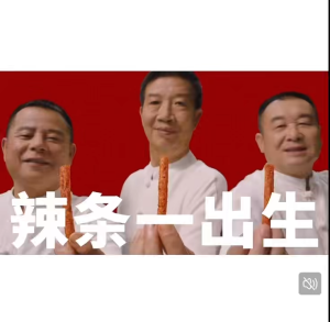 Mala WangZi Numb&Spicy Gluten Latiao 18g 麻辣王子辣条卫龙辣条大面筋魔芋爽亲嘴烧