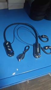 NEW Sports Car Shape Surround Sound Neckband Open-ear LED Display Headsets Wireless Bluetooth Headphones Sports Gaming Earphones