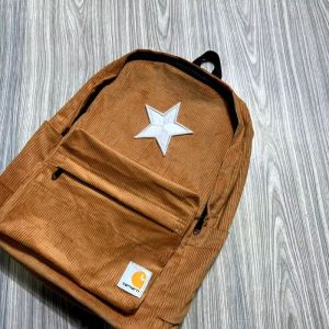 tas sekolah Corduroy star logo carhartt bahan asli Corduroy/ransel premium bagpacak cowok cewek