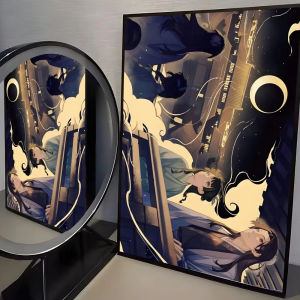 Kayou | 5D DIY Diamond Painting Kit The Apothecary Diaries Anime Art Full Drill Rhinestone Mosaic Wall Decor Craft Kit Home Gift