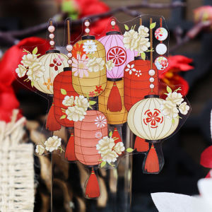 OKMT Original Seven Days Flowing Hemp Sticker Sakura Lamp Crane Shadow Notebook Adhesive Tape Business Supplies Stationery