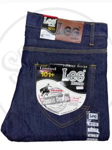 รุ่นใหม่มี2สี กางเกงยีนส์ ทรงกระบอก เป้ากระดุม