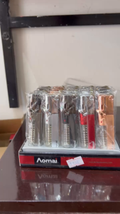 Bật lửa khò 1 tia Aomai AM7108 chính hãng – Nhìn rõ ga chỉnh lửa dễ dàng chống gió cực tốt