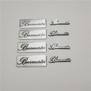 Decorative Metal Car Audio Horn Sticker Berlin Sound Logo Reflective Decal for Mercedes Benz Vehicle Interior Accessories