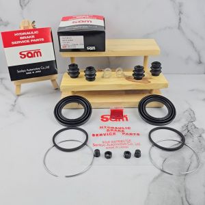 KIT KALIPER KARET CAKRAM DEPAN TOYOTA VIOS GEN 1 2003 SAMPAI 2006 1SET SAM