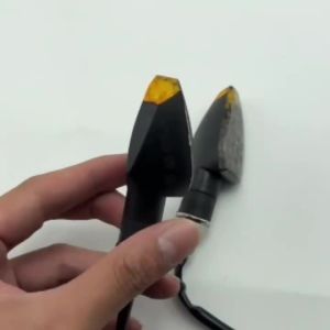 2 Chiếc ĐÈN LED Siêu Sáng Xe Máy Biến Tín Hiệu Đèn Hổ Phách Đèn Báo Blinker Vảy Cá Phong Cách Đa Năng Động Cơ Phụ Kiện