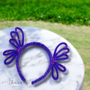 Bando Kupu-kupu Lucu Wanita/aksesoris rambut wanita