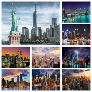 Iconic Statue Goddess New York Cityscape Jigsaw Puzzle 1000Pieces Stress Relief Puzzle Wall Art Decor Gift