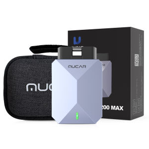 MUCAR BT200 MAX OBD2 Scanner Full System 15 Reset CAN-FD Bi-directional ECM TCM ABS Car Diagnostic Tools  Lifetime update