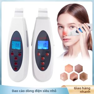 Máy Làm Sạch Da Mặt Bằng Sóng Siêu Âm Máy Rửa Mặt Làm Sạch Sâu Lỗ Chân Lông Máy Massage Mặt Với Chức Năng Làm Săn Chắc Và Trẻ Hóa Da