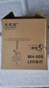 Đèn học đèn bàn học thông minh chống cận 3 chế độ ánh sáng đèn hình thỏ có đồng hồ báo thức MH008 (Bảo hành chính hãng - Khách cần màu nào ib shop ạ)