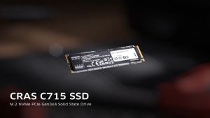 KLEVV CRAS C715 M.2 NVMe PCIe Gen3X4 SSD - 512 GB (อุปกรณ์จัดเก็บข้อมูล)