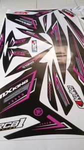 MX KING (COD) STIKER STRIPING MOTOR YAMAHA MX KING - STIKER LIST GRAFIK SIMPLE WARNA VARIASI DESAIN RACING HOLOGRAM DAN TRANSPARAN BISA COD IP.KODE-287