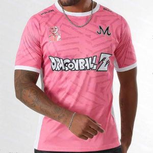 Bandai | Summer 2026 Dragon Ball Magic Man Buu "Pink Magic Man" Football Theme 3D Print Breathable T-shirt Adult Parent-child Top