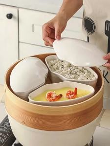 Ceramic Large Steaming Bowl For Baby Food