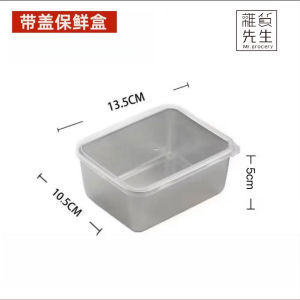 Hộp Đựng Thức Ăn Trưa Bằng Thép Không Gỉ Có Nắp Đậy Jojos L.P.D Mr.Grocery Hộp Đựng Đồ Ăn Trưa Cách Ly Chất Liệu Nhựa