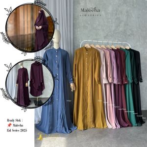Gamis Terbaru Maleeha Abaya Eid Series 2025 Mahira Indonesia Abaya Terbaru gamis daily busui friendly gamis akhwat muslim muslimah