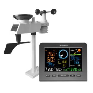 ⭐⭐⭐FT0366WF-020T WiFi Wireless Weather Station Color Display With 5-in-1 Integrated Sensor Wunderground and Weathercloud Compatible