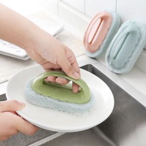 Perfect Life Handle Strong Hard Bottom Clean Sponge Brush