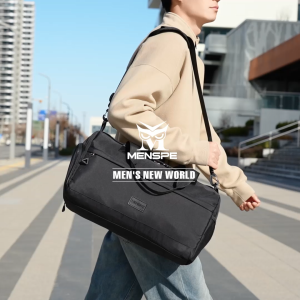 MENSPE ผู้ชายเดินทางกระเป๋ายูนิเซ็กส์กีฬากระเป๋าเดินทางแฟชั่นกระเป๋าเป้สะพายหลังกับอิสระกระเป๋าถือกระเป๋าเดินทางกลางแจ้งกระเป๋ายิมแฟชั่นผู้ชายผู้หญิงแบบพกพากระเป๋าโยคะโยคะ