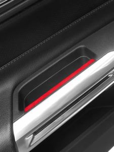 ALCANTARA | Alcantara Nội Thất Ô Tô Cửa Kéo Tay Cầm Bảng Viền Miếng Dán Cho Ford Mustang GT 2015-2023 Da Lộn Chống Trầy Xước Điều Chỉnh Phụ Kiện