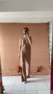 Setelan Tanno Knitted Hornet Premium | Setelan Knit Hornet Premium Wanita Remaja Dewasa Terbaru 2023 | One Set Kekinian Rib knit Hornet Tanno And Pants Rib Knit Hornet Premium -