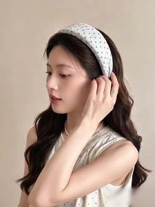 Korean Star Polka Dot Anti-Slip Hair Hoop