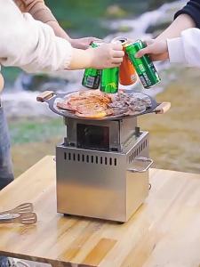 FENGZHAOHUANG | Durable Smokeless Portable Dual-use Cooking Stove