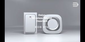 Daiyo DDB 49W Wireless Digital Kinetic Doorbell (Battery Free Switch)
