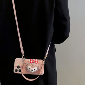 Pink Sherry Doll Coin Purse Crossbody Phone Case for Vivox200s X100pro X90/X80/X70 Cartoon S30 Women S20 Soft Shell Protective Cover