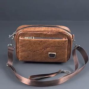 Clutch Bag Tas Selempang Bahu Kulit PU Polo Amstar Handbag Pria Wanita