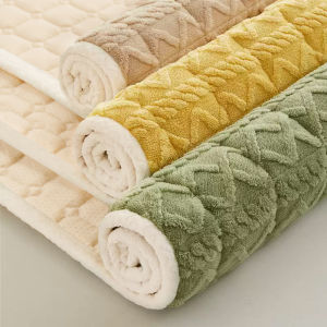 Thickened Plush Window Seat Cushion Shu Cotton Velvet Fall Winter New Style Balcony Transformation Tool Pad Modern Simple Style