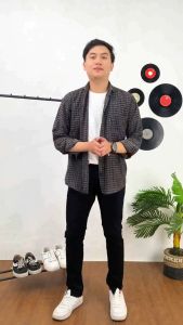 ZWECKOUT LABEL - Celana Jeans Pria Panjang Slimfit Skinny Blackjazz