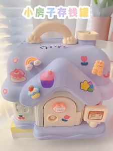 156. [SEDIA STOK ADA] Playkidzz mns Piggy Bank Children Money Box Cash Money Box with Key Safe early education on wealth management saving