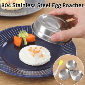 304 Stainless Steel Egg Poacher Boiled Egg Poached Egg Maker Kitchen DIY Mold Household Container