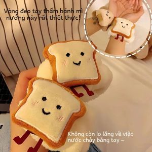 Đồ Trang Trí Tóc Dễ Thương Chống Thấm Nước Khăn Tay Rửa Mặt Đồ Trang Trí Tóc Hoạt Hình Khăn Tay Cầm Tay Đồ Trang Trí Tóc